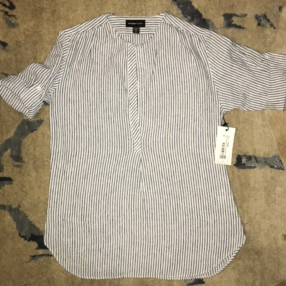 Linen Blouse by FIFTEEN TWENTY